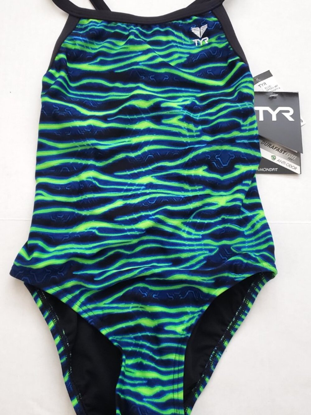 NWT TYR Voltage Diamondfit Swimsuit Size 28